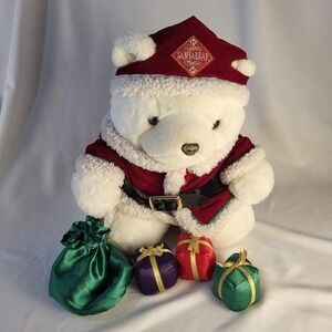 1998 Dayton Hudson Santa Bear With Bag Sack Gifts Vintage Christmas